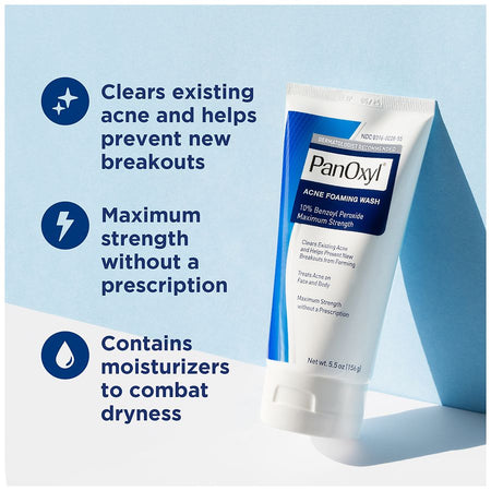 PanOxyl Acne Creamy Wash 170g